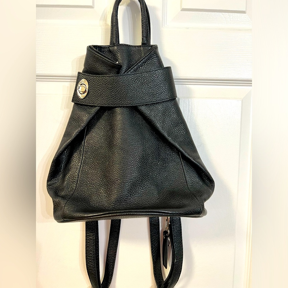 La Gaksta Stella leather backpack purse